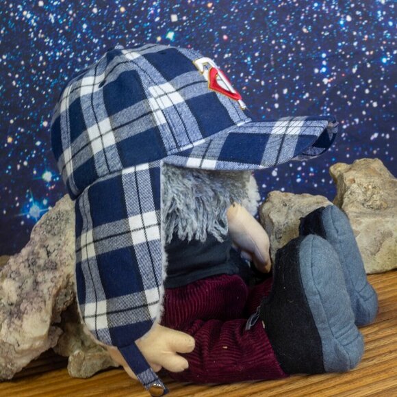 Plaid Bomber Fleece Winter Hat Ear Flaps Minnesota Twins Pepsi Snapback MLB - Picture 5 of 15